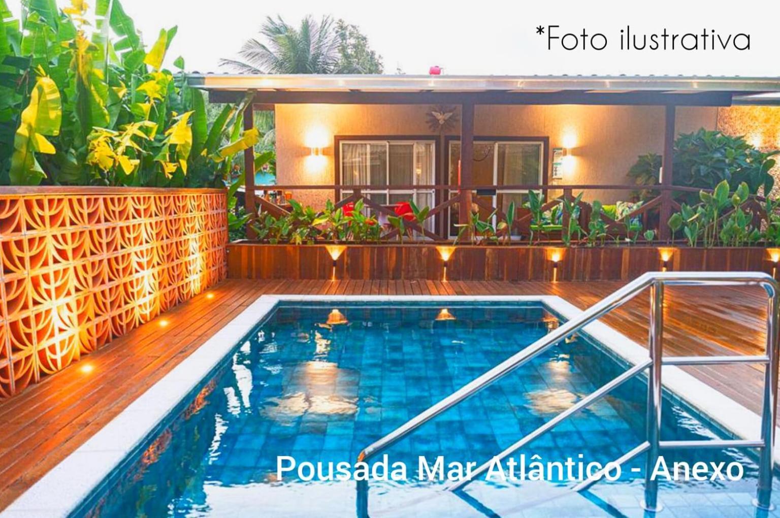 Pousada Mar Atlantico เฟอร์นันโด เด โนรอนญา ภายนอก รูปภาพ